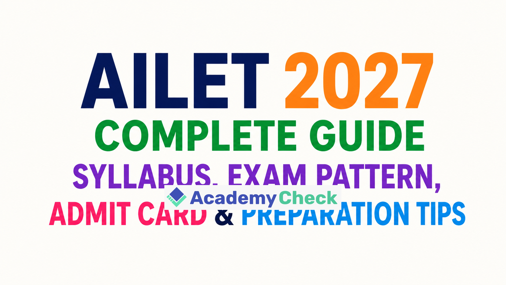 AILET 2027: Latest Exam Updates, Top Online & Offline Coaching Institutes, Syllabus & Guidlines